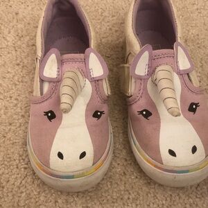 Vans Unicorn Kids Sneakers - Lavender and White